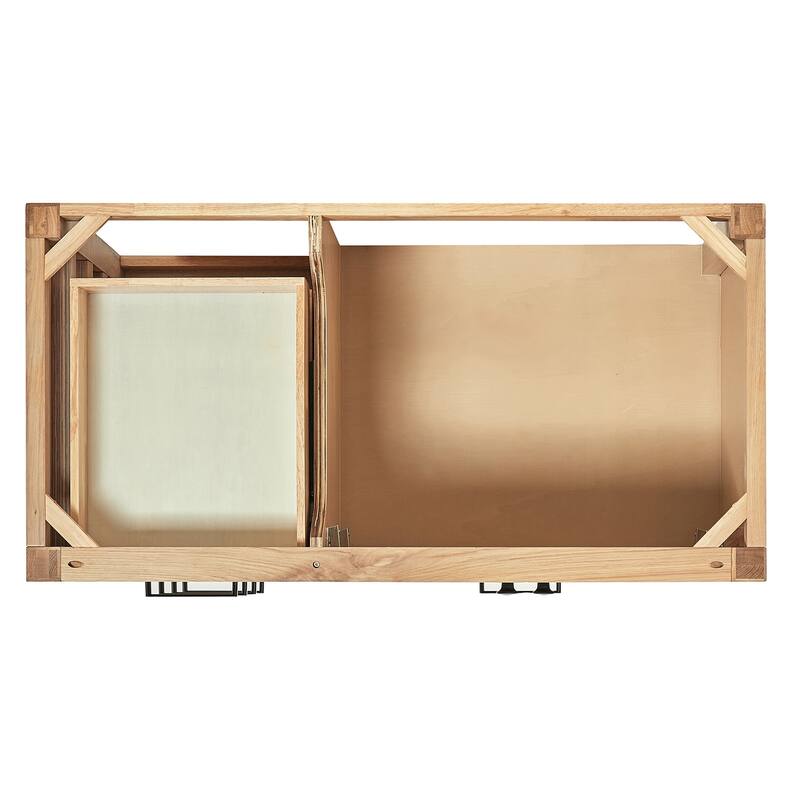 Ariel A042SRCQOVO Cambridge 43" Free Standing Single Basin Vanity Set