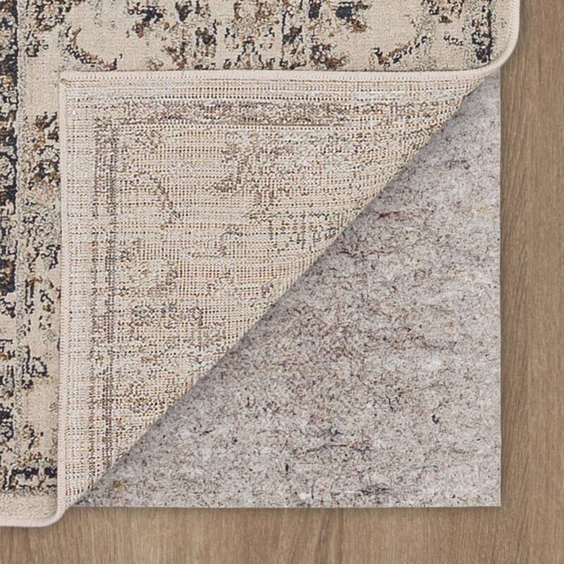 Mohawk Home Viola Distressed Ornamental Medallion Area Rug