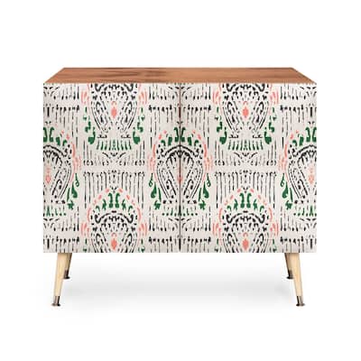 Holli Zollinger Folksong Linen Made-to-Order Credenza Cabinet