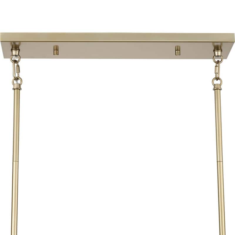 Progress Lighting P400369 Lusail 8 Light 54" Wide Linear Pendant