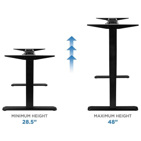 Shop Mount It Electric Standing Height Adjustable Desk Led Touch