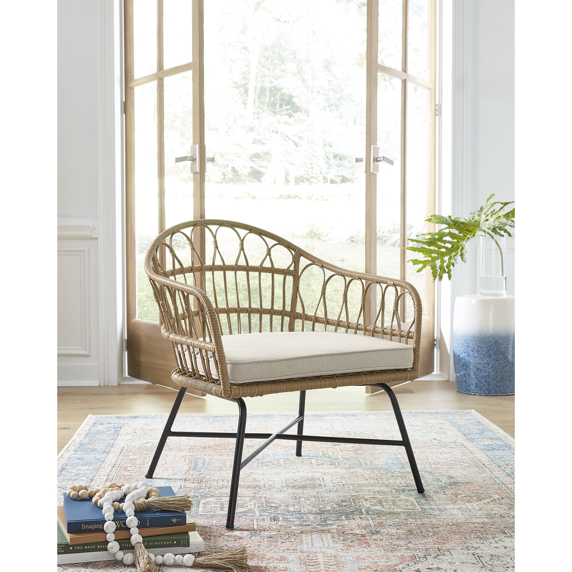Ashley nesso accent best sale chair