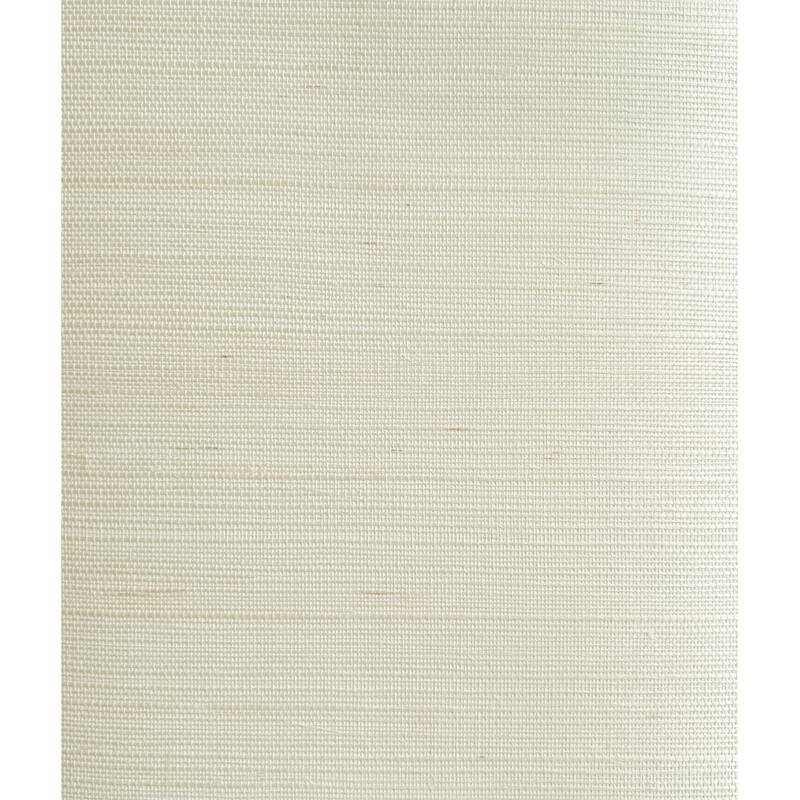 Seabrook Designs Glacier Bleached Sisal Gasscloth Unpasted Wallpaper - 36 in W x 24 ft. L - 36 in W x 24 ft. L - Glacier