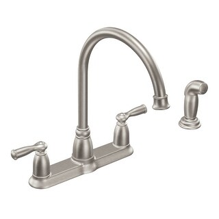 Moen Banbury High-Arc Kitchen Faucet with Side Spray