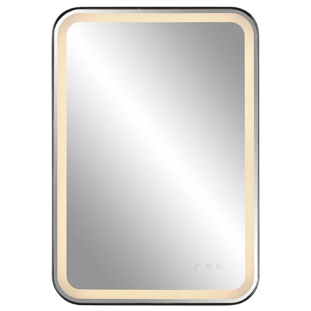 Uttermost 09861 Crofton 22" W x 32" H Rectangular Framed Bathroom
