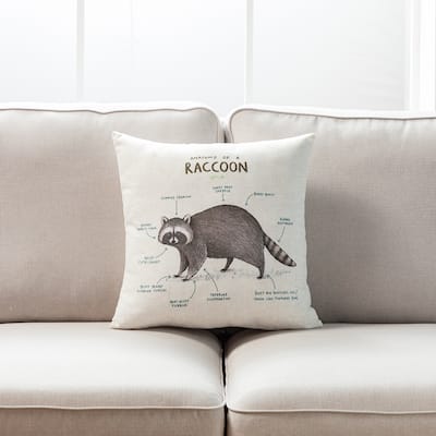 Farmhouse animals throw pillow - set of 2