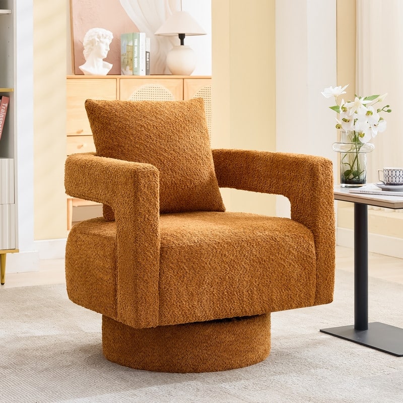 Premium Ergonomic Swivel Chair – Stay Cool, Supported & Comfy All Day - Yellow
