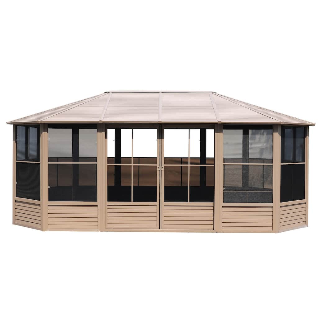 Florence - Solarium 12x18 Metal Roof