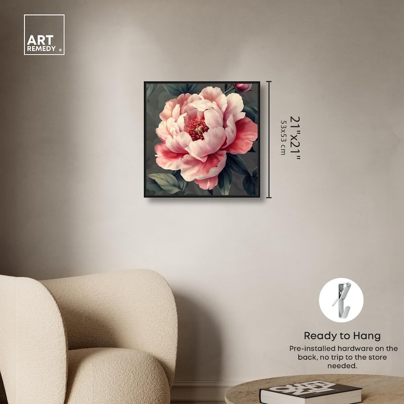 Opal Bloom II Canvas by Art Remedy
