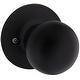 preview thumbnail 8 of 9, Kwikset Regina Passage Door Knob Set with Round Rose from the SafeLock