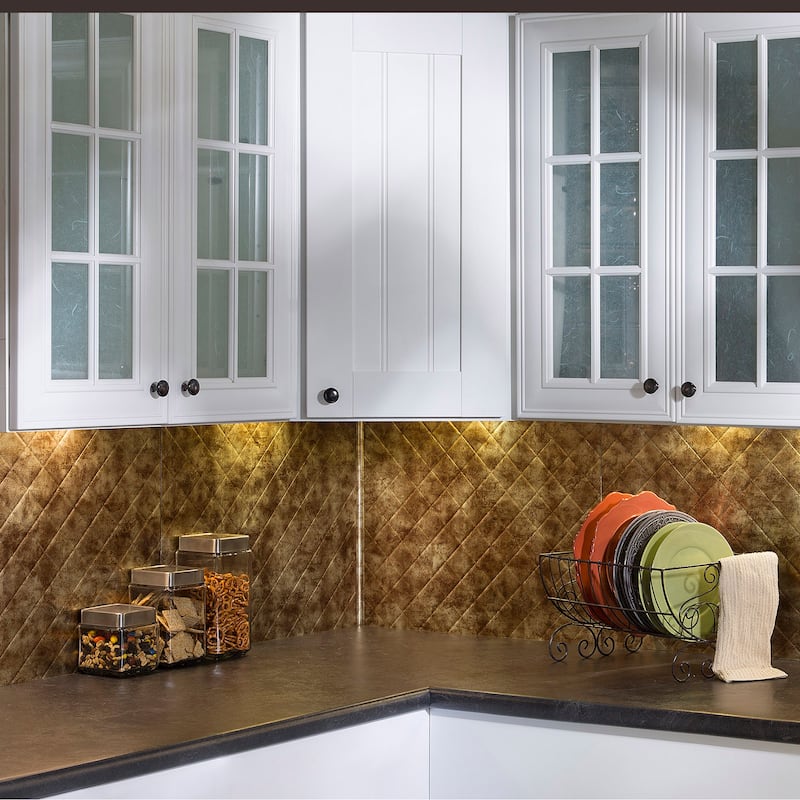 FASÄDE Quilted Decorative Vinyl Backsplash Panel