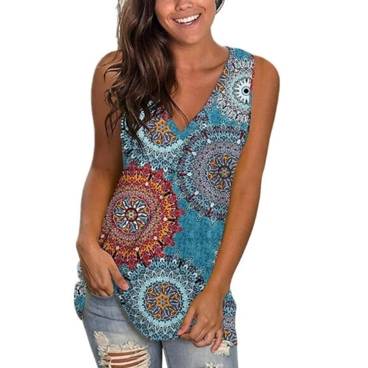 Justew Women Casual Camisole Pullover Tanks Tops V-Neck Solid Vest Tanks /& Camis