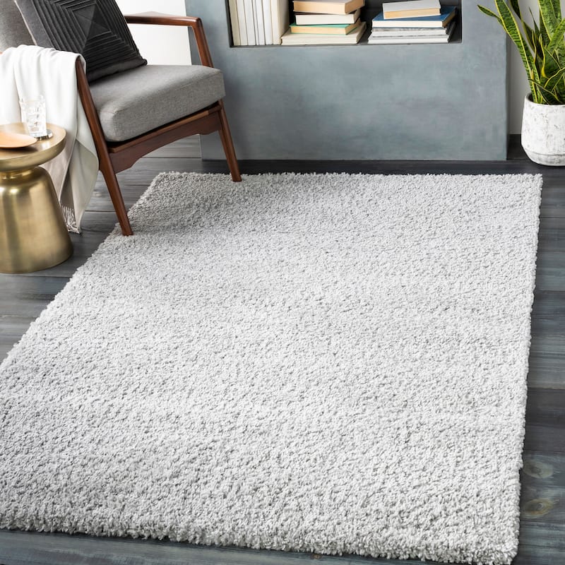 Livabliss Cassey Cozy Plush Shag Area Rug