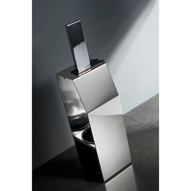 Edge Toilet Brush Holder Chrome