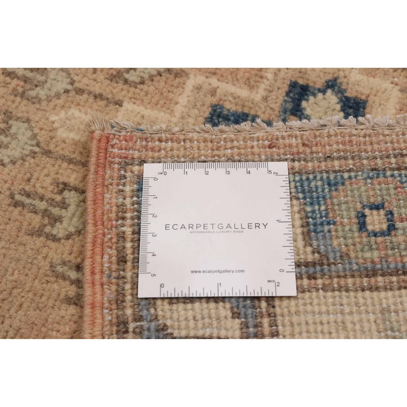 ECARPETGALLERY Hand-knotted Finest Ghazni Copper Wool Rug - 6'6 x 9'11