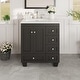 preview thumbnail 1 of 6, Acclaim 28"W ES Bath Vanity with Carrara Quartz Top and Undermount Sink - 28''