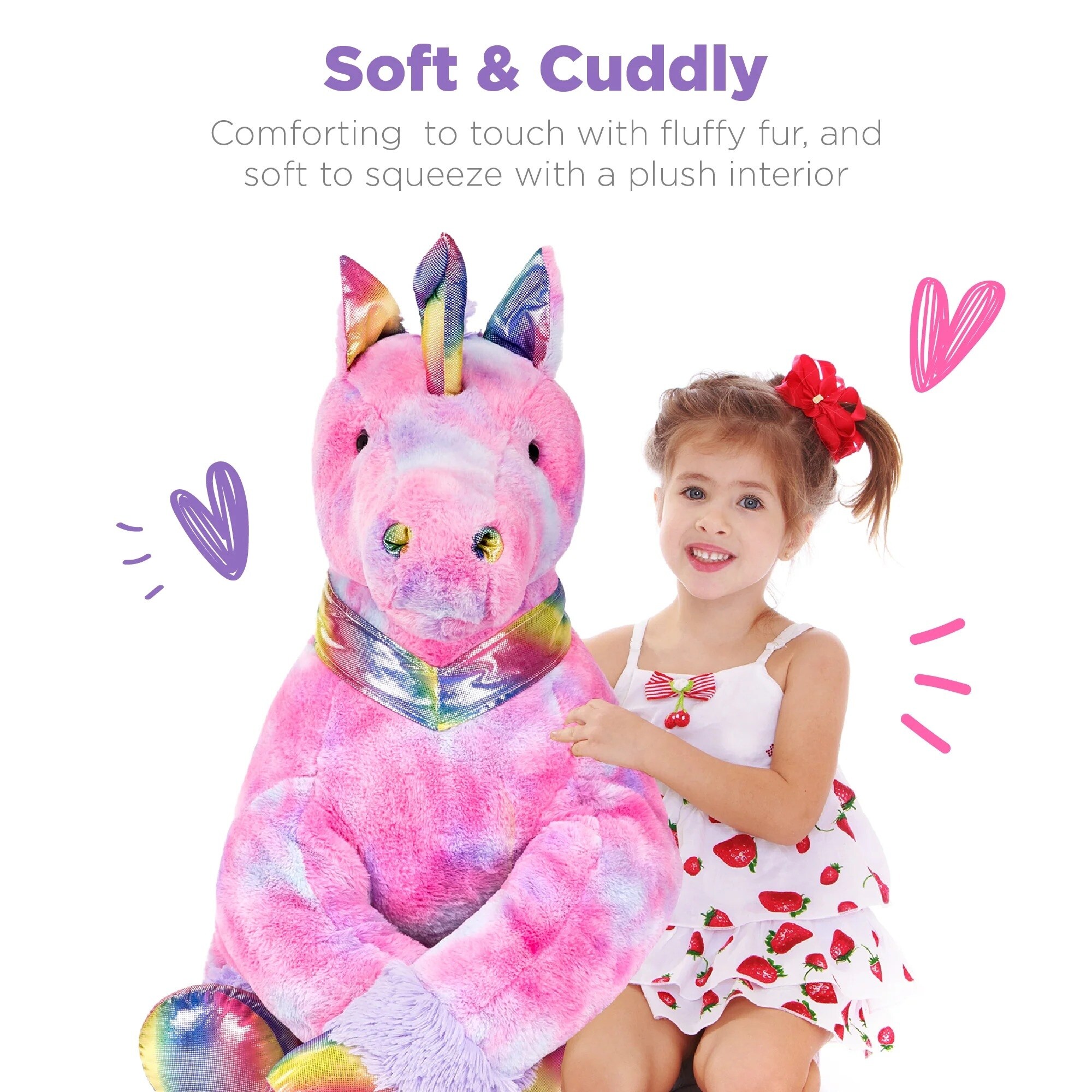 Life size plush unicorn online