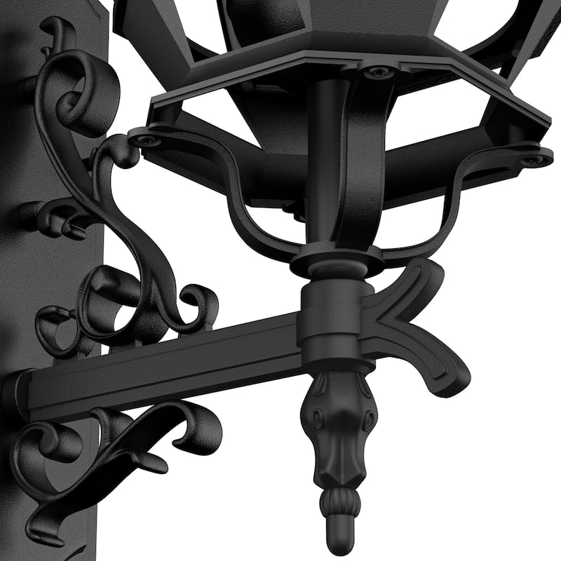 Outdoor 1/3 Light Waterproof Aluminum Wall Light