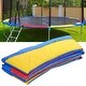 preview thumbnail 4 of 7, Colorful Safety Round Spring Pad Replacement Cover for 14' Trampoline - Multi