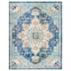 SAFAVIEH Madison Diederike Boho Medallion Distressed Rug