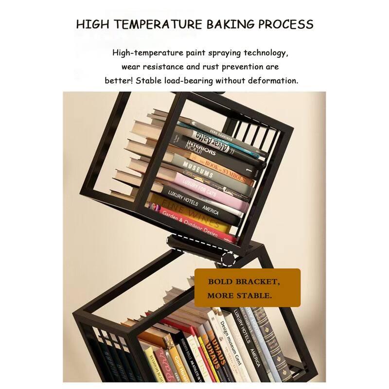 Multi-Tier Floor Shelf with Wall-Mounted Design for Storage and Display(Bear Weight:35kg)