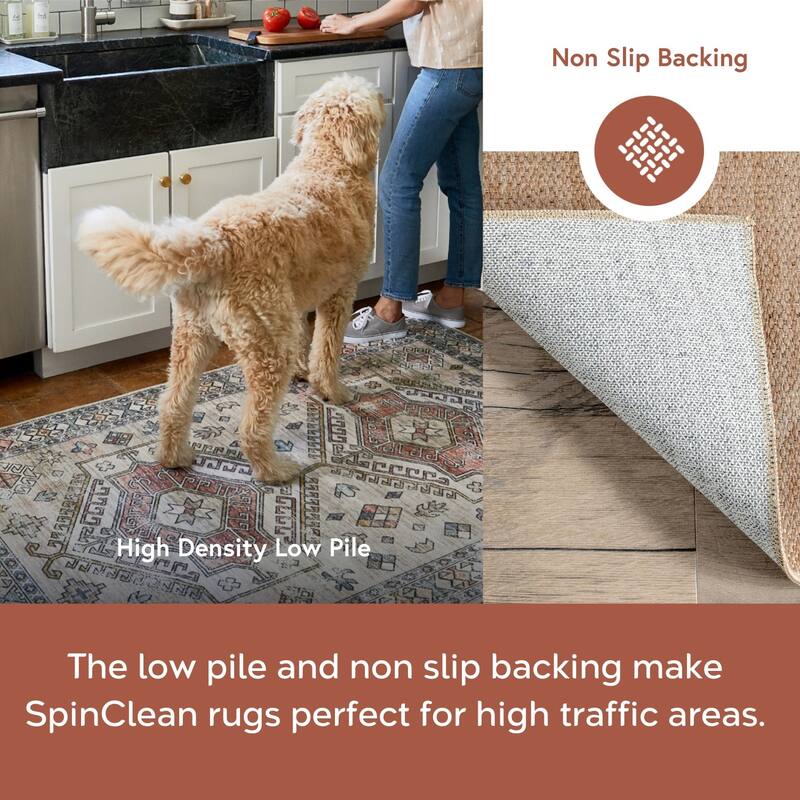 Nuloom Elba SuperiorWash Triangular Easy-Jute Machine Washable Area Rug