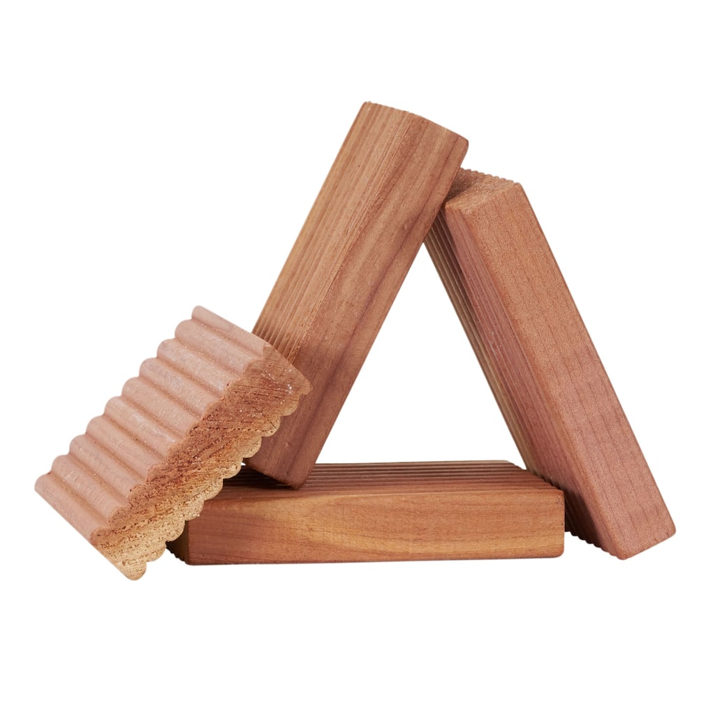 Household Essentials Cedar Fresh Cedar Blocks, 4 Pack