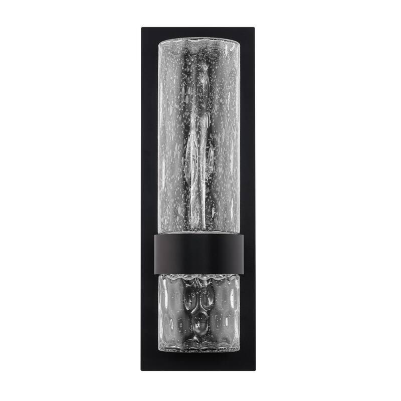 Beacon 13in LED Outdoor Wall Light 3000K in Black - Black - 18-inch