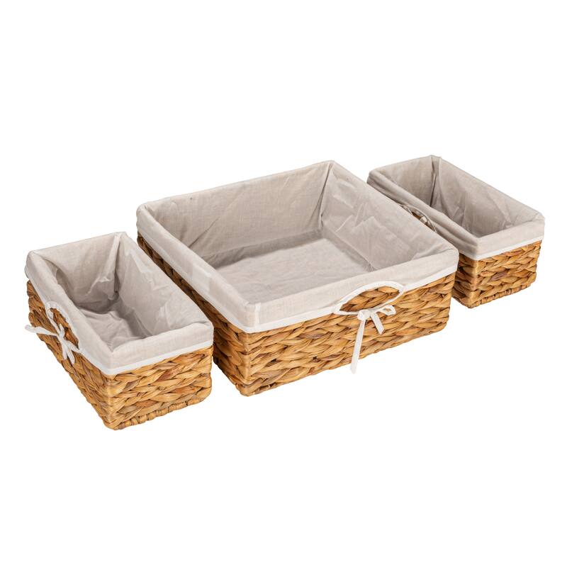 Household Essentials Wicker Basket Set