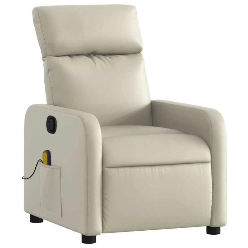 vidaXL Massage Recliner Chair Adjustable Footrests Massage Chair