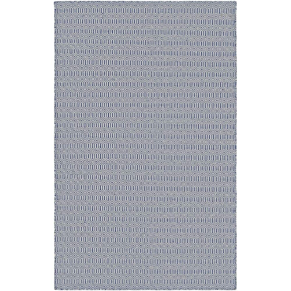 Handmade Villa Circles Indoor/ Outdoor Reversible Area Rug