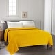 preview thumbnail 31 of 83, 100-percent Cotton Waffle Weave Medium Weight All Season Thermal Blankets King - Mustard