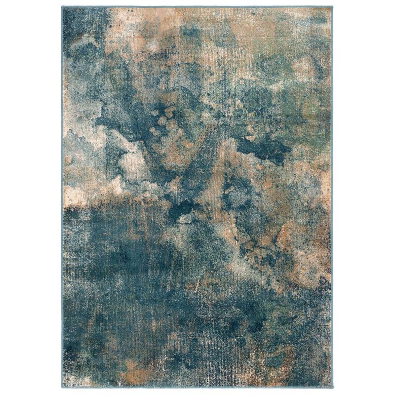 SAFAVIEH Constellation Vintage Boho Trini Modern Abstract Viscose Rug