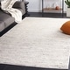preview thumbnail 3 of 14, SAFAVIEH Melody Alviina Stripe Rug 6' x 8' - Ivory/Black - Rectangle
