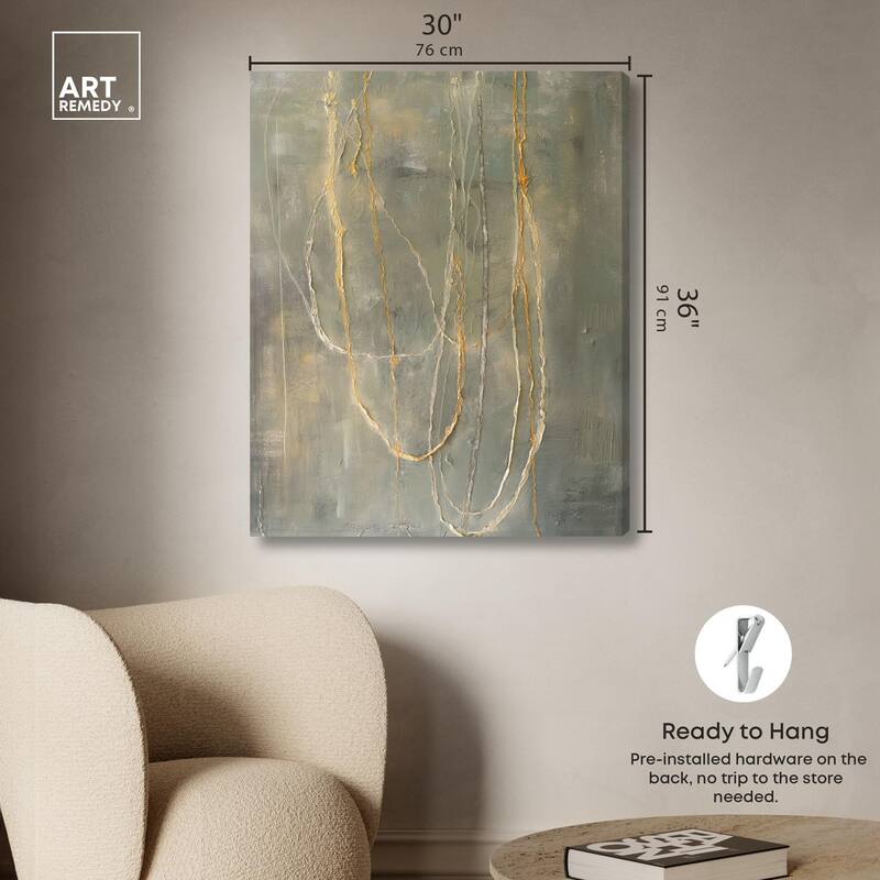 Gossamer Pathways I Canvas by Art Remedy, Gallery Wrapped