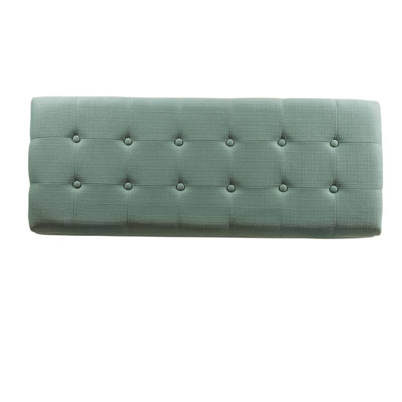 Porch & Den Lacey Tufted Storage Bench