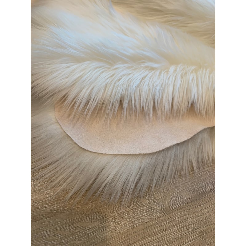 Ovella Home Premium Luxurious Faux Sheepskin 8-Pelt Plush Shag Area Rug - 6' x 8' - 6' x 8'