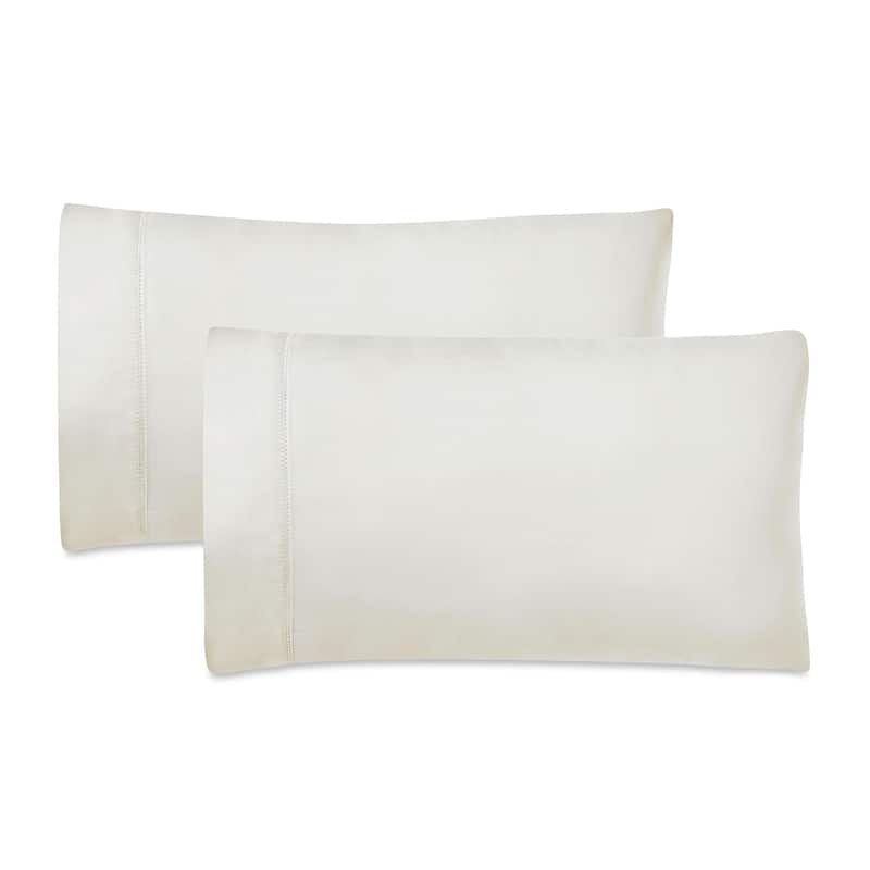 Superior Pandora Cotton Blend Embroidered 600 Thread Count Pillowcases, Set of 2