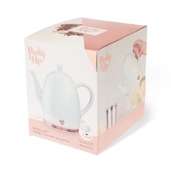 Noelle Ceramic Electric Tea Kettle by Pinky Up 9