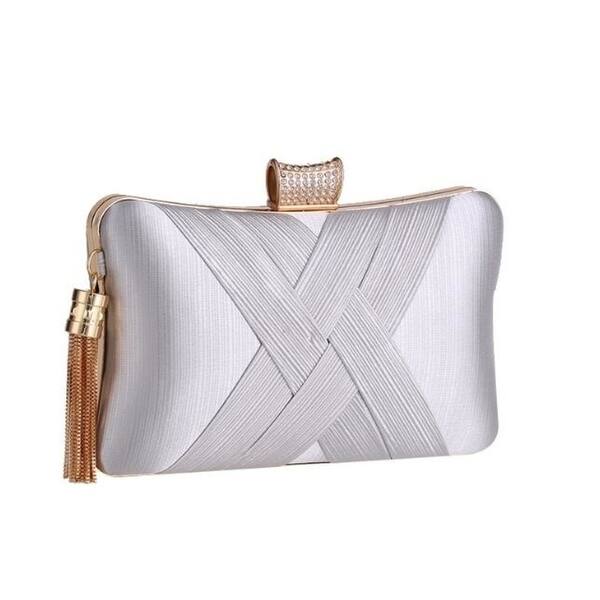 Womens Evening Clutch Bag Wedding Purse Bridal Prom Handbag Party Bag Overstock 31172618 See more ideas about clutch handbag, clutch purse, clutch. womens evening clutch bag wedding purse