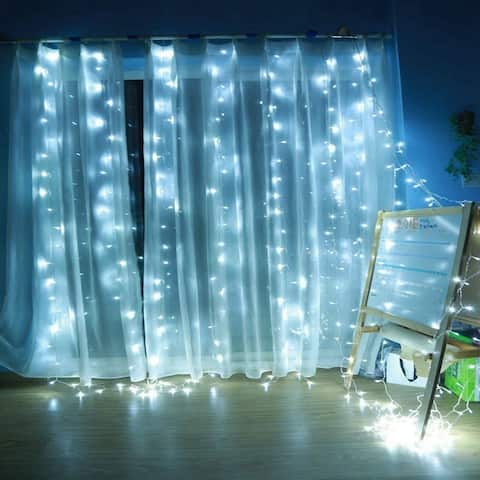 3M 300LED Curtain Light with Remote Control