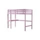preview thumbnail 17 of 16, Twin High Loft Bed with Safety Guardrail,Built-in desk,Ladder