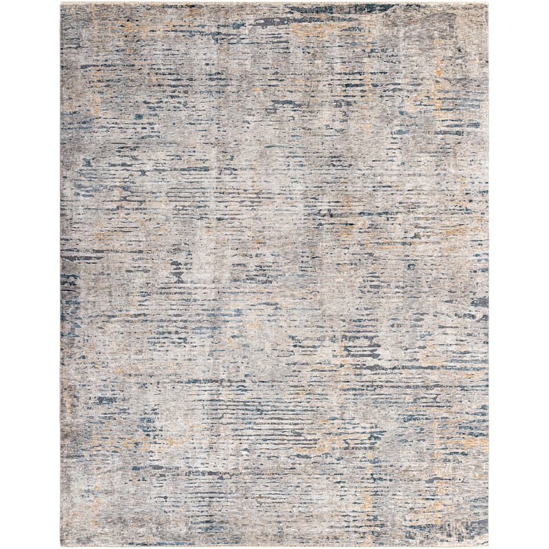 Artistic Weavers Wrexham Abstract Gray Blue Area Rug