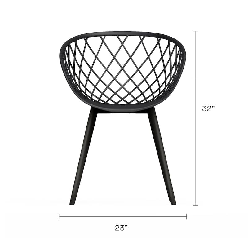 Jamesdar Kurv Mid-Century Chair (Set of 2)