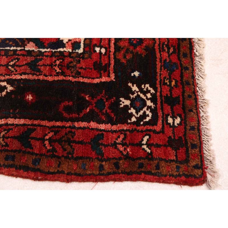 ECARPETGALLERY Hand-knotted Andelz Red Wool Rug - 5'1 x 7'4