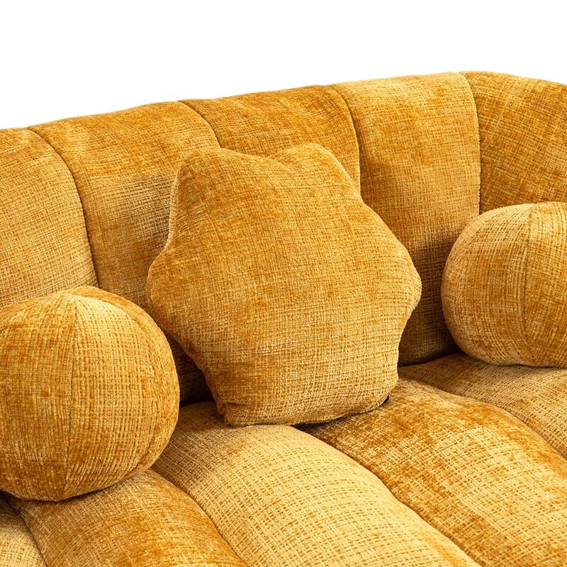 Lounger Bean Bag Chair With 3 Pillows