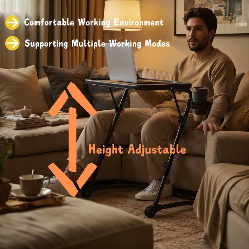 Foldable Table Portable Lightweight Desk for Home, Office, Camping Compact Design & Easy Storage