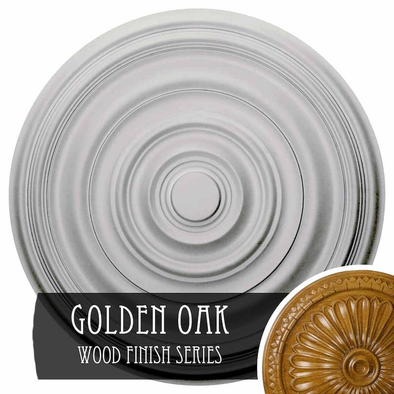 29 1/8"OD x 1 1/2"P Carton Smooth Ceiling Medallion