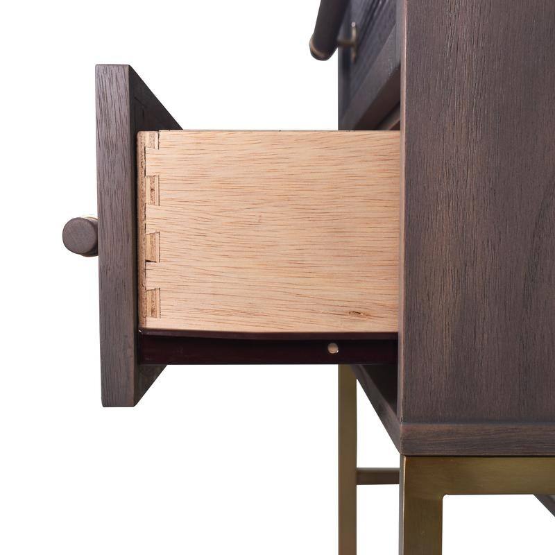 Hopper Studio Sophia Grey Nightstand