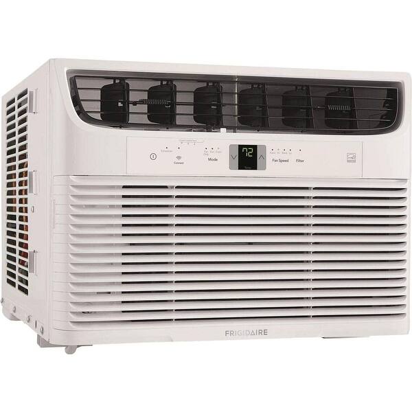 Frigidaire Fhww103wb1 19 Smart Window Air Conditioner With 10000 Btu Energy Star Washable Filter Sleep Mode In White Overstock 31625035